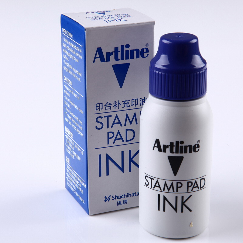 旗牌（Artline） 雅丽ESA-2N 办公印台补充印油50ml(蓝色)_http://www.szkoa.com/img/images/C201903/1552013074392.jpg