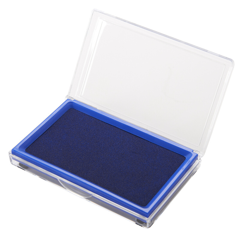 晨光（M&G） AYZ97513 财务专用方形透明快干印台印泥138*88mm(蓝色)