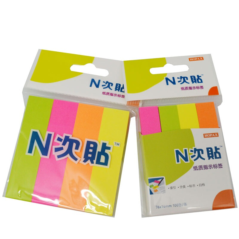 N次贴（STICTN） 34029  四色荧光色纸质指示标签 _http://www.szkoa.com/img/images/C201903/1552356092426.jpg