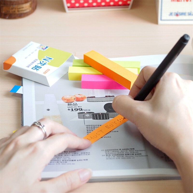 N次贴（STICTN） 34029  四色荧光色纸质指示标签 _http://www.szkoa.com/img/images/C201903/1552356092457.jpg