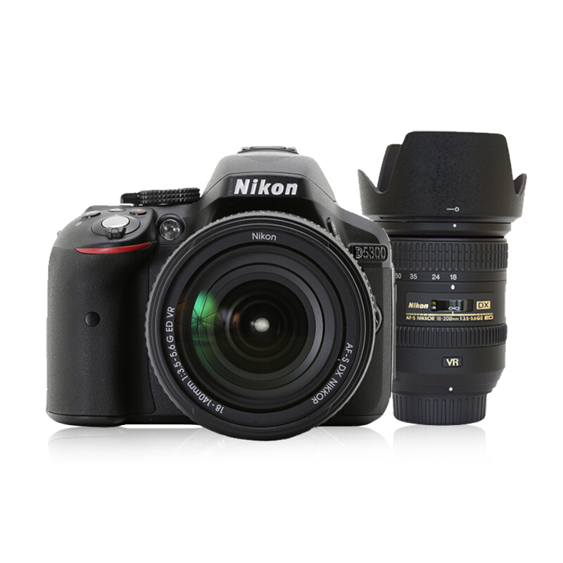 尼康（Nikon） D5300 入门单反数码照相机(AF-S 18-140mmf/3.5-5.6G ED VR 镜头套机)_http://www.szkoa.com/img/images/C201907/1562217917547.jpg