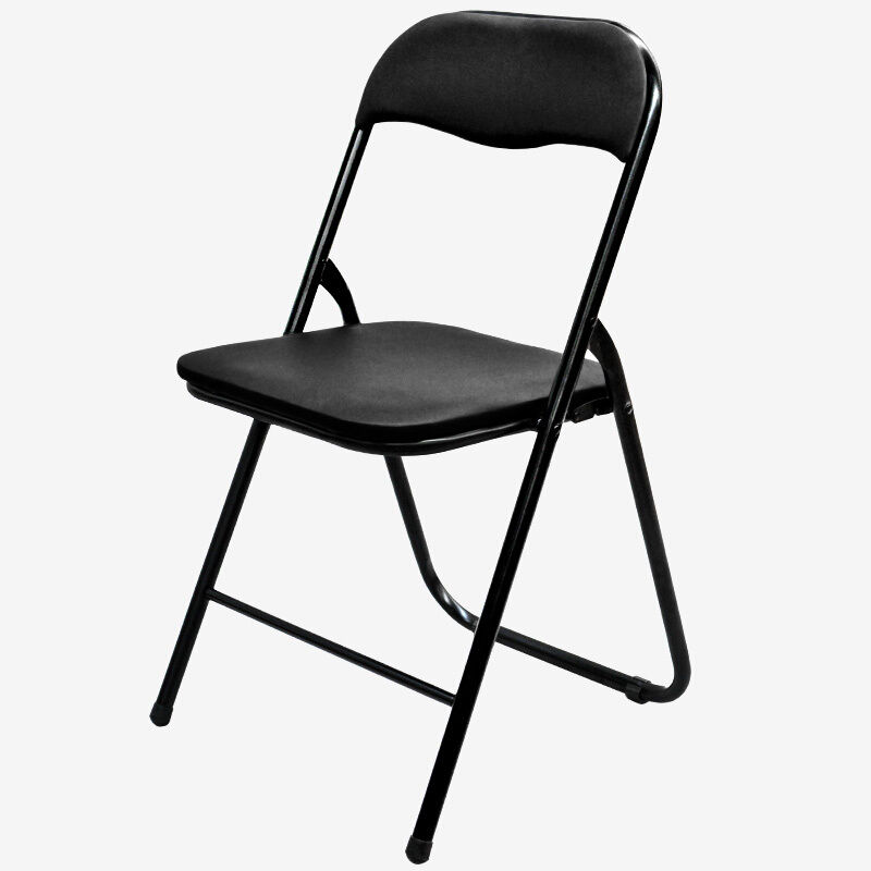 折叠椅凳子黑色