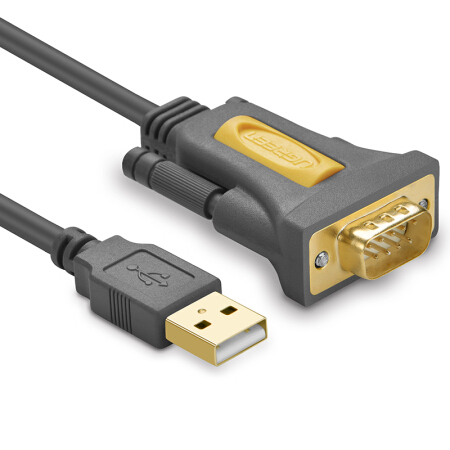 绿联（UGREEN） USB转RS232串口线 USB转DB9针公头转接线 2米20222_http://www.szkoa.com/img/images/C201911/1574999311386.jpg