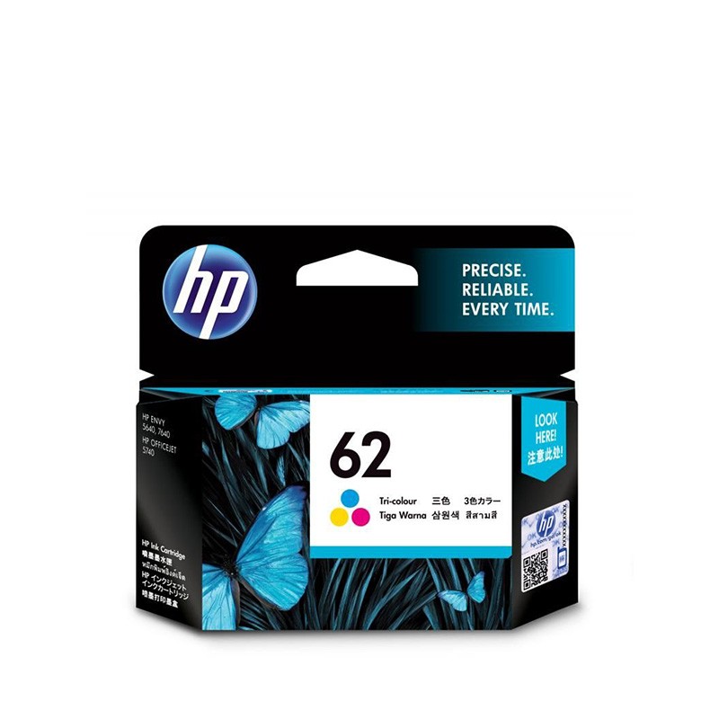 惠普（HP）C2P06AA 62号 原装彩色墨盒 (适用于HP OfficeJet 200 移动打印机)          