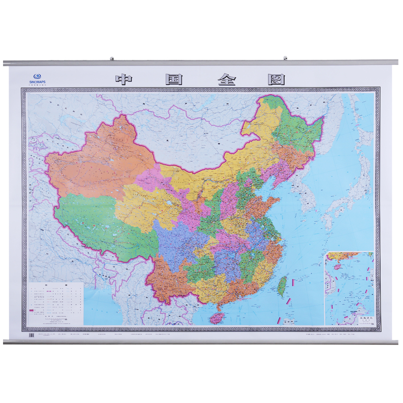  中国地图2米*1.5米 