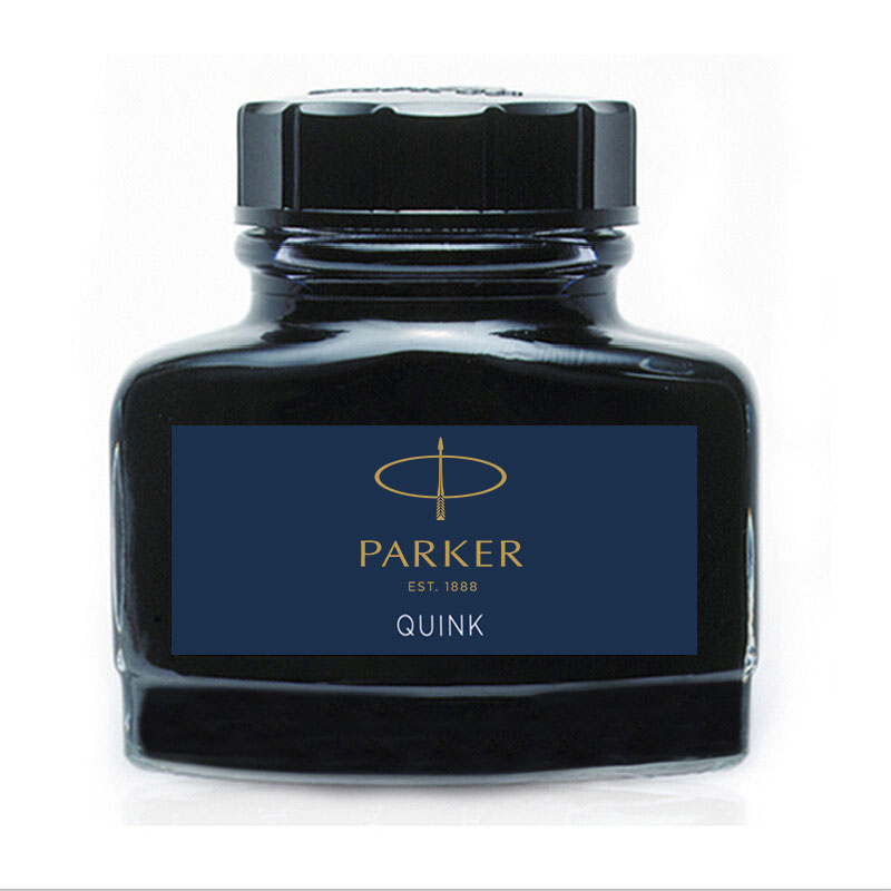 派克（PARKER）配件系列 钢笔墨水(蓝黑57ml)