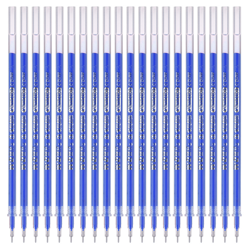 晨光（M&G）0.5mm全针管签字笔替芯AGR640C3/20支装(蓝色)