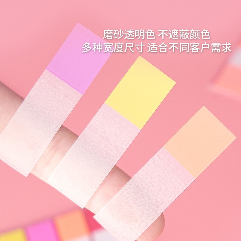 3M（Post-it） 683-5CF 透明抽取式指示标签 12*44mm 20张*5色/包_http://www.szkoa.com/img/images/C202008/1597633207540.jpg