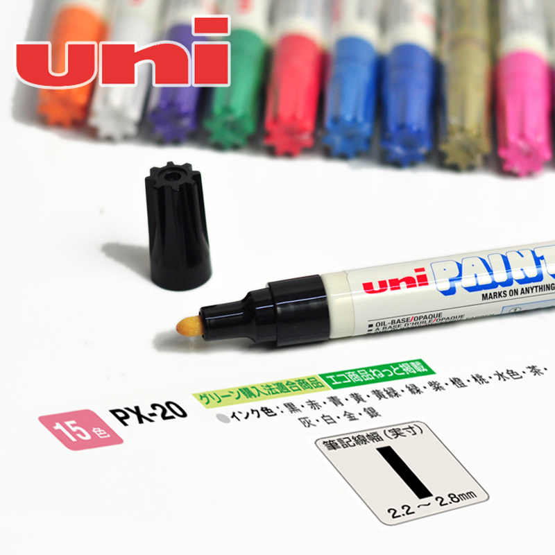 三菱（uni） PX-20 中字油漆笔 2.0mm 1支装（黑色）_http://www.szkoa.com/img/images/C202008/1598333882234.jpg