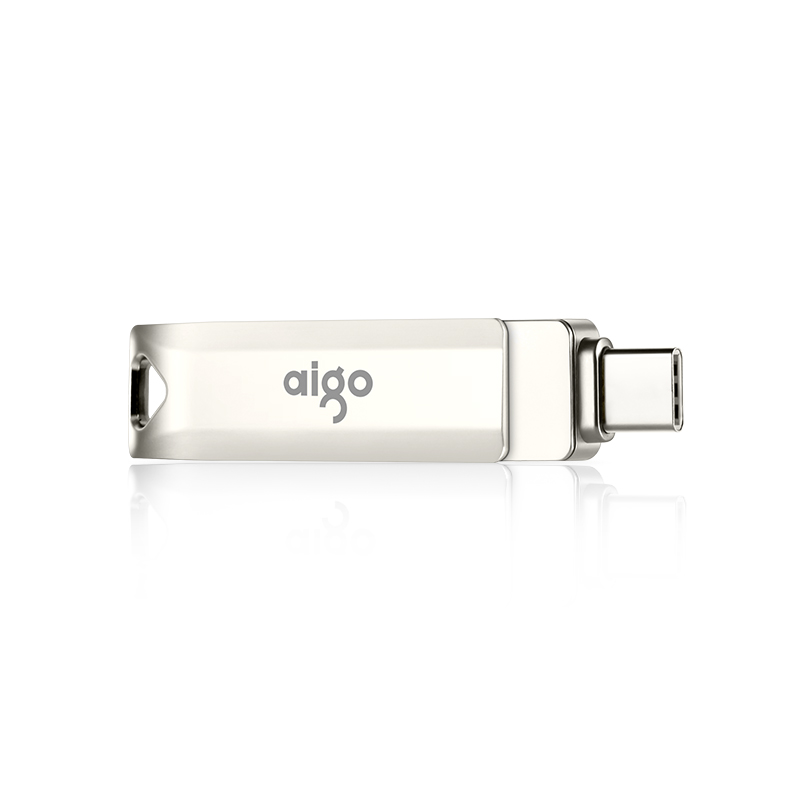 爱国者（aigo）64GB Type-C USB3.1 手机U盘 U351高速读写款 银色 双接口手机电脑用_http://www.szkoa.com/img/images/C202010/1604045633742.jpg