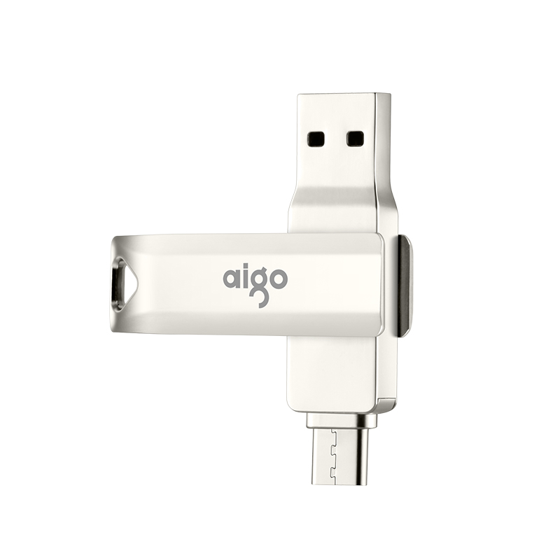 爱国者（aigo）64GB Type-C USB3.1 手机U盘 U351高速读写款 银色 双接口手机电脑用_http://www.szkoa.com/img/images/C202010/1604045641836.jpg