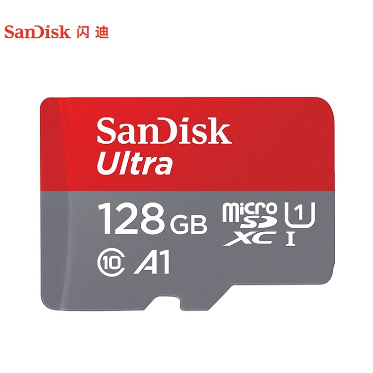 闪迪（SanDisk）128GB TF（MicroSD）存储卡 U1 C10 A1 至尊高速移动版内存卡_http://www.szkoa.com/img/images/C202103/1615965635596.jpg