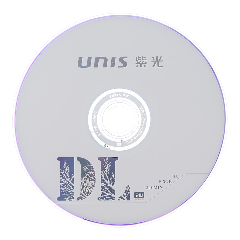 紫光（UNIS）DVD+R DL 刻录盘 8.5G 光盘 8速 单面双层 50片桶装_http://www.szkoa.com/img/images/C202104/1617863942924.jpg