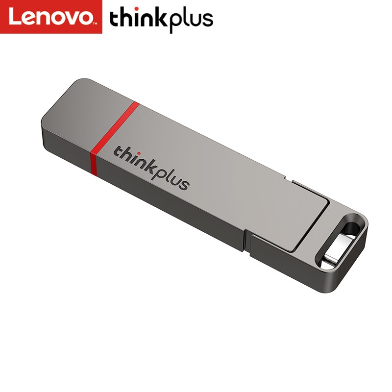 联想 u盘USB3.2/Type-C双接口手机电脑两用u盘 TU200pro-512灰色