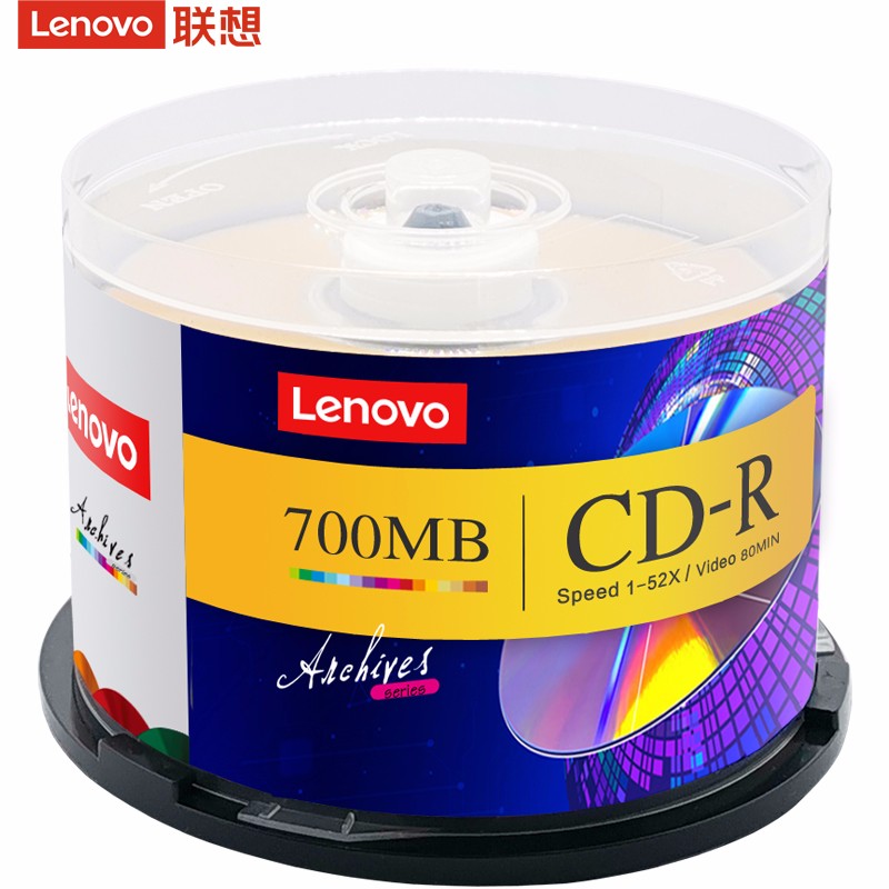 联想（Lenovo）CD-R 光盘 52速700MB 桶装50片_http://www.szkoa.com/img/images/C202203/1648457405931.jpg