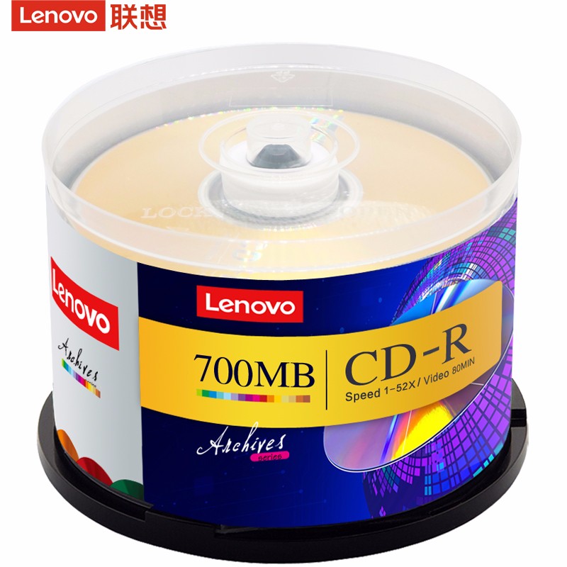 联想（Lenovo）CD-R 光盘 52速700MB 桶装50片_http://www.szkoa.com/img/images/C202203/1648457406609.jpg