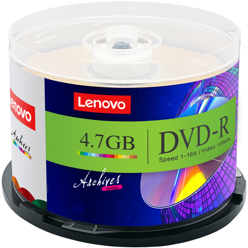 联想（Lenovo）DVD-R 光盘 16速4.7GB 桶装50片_http://www.szkoa.com/img/images/C202203/1648457519454.jpg