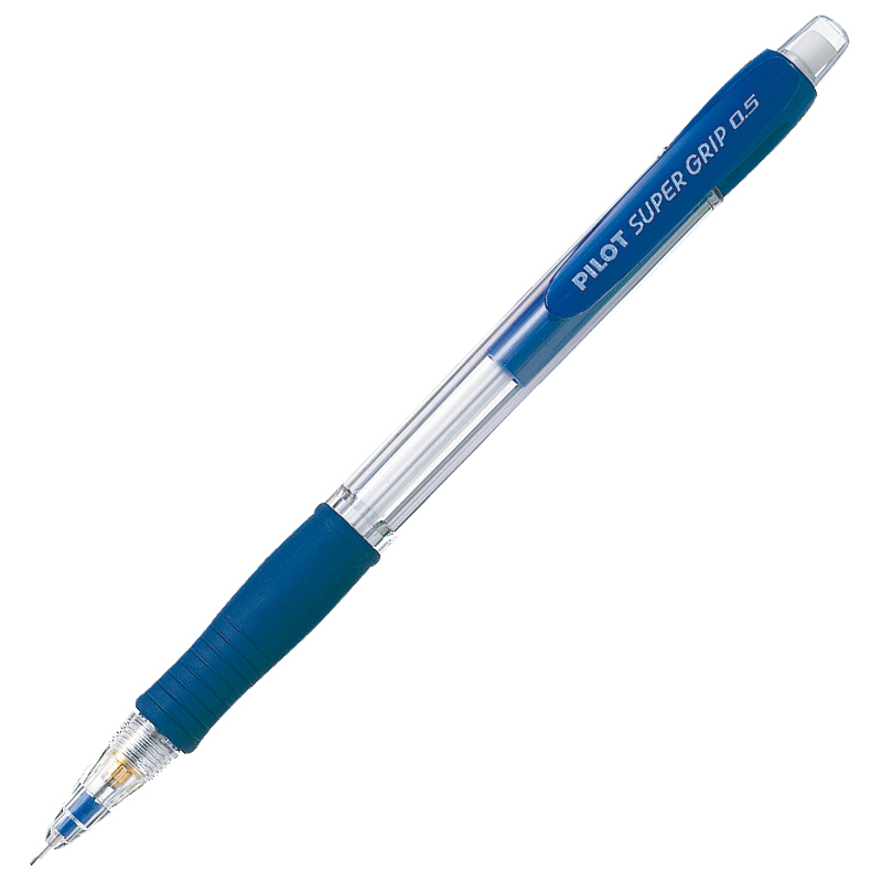 百乐（PILOT） H-185-SL 自动铅笔 透明笔杆0.5mm（蓝色）_http://www.szkoa.com/img/sp/102/2c67b1e4-e3ba-4ba4-95e5-1fc121d11fbd.jpg