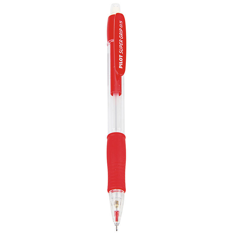 百乐（PILOT） H-185-SL 自动铅笔 透明笔杆0.5mm（红色） 12支/盒_http://www.szkoa.com/img/sp/102/4bdf93d6-71e0-4d0e-af0f-a94ab9e1f8fd.jpg