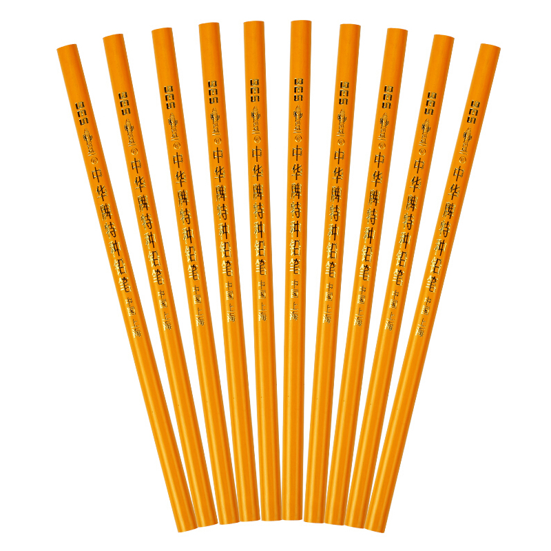 中华牌 536 特种铅笔 皮革塑料陶瓷器金属标记 10支装（黄色）_http://www.szkoa.com/img/sp/102/722fc777-3605-48c9-8642-f282a2856853.jpg