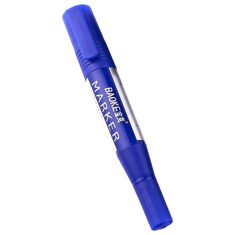 宝克（BAOKE） MP-210 油性大双头记号笔 12支/盒（蓝色）_http://www.szkoa.com/img/sp/104/3fdedaf3-48c8-4ab4-9695-49a859898039.jpg