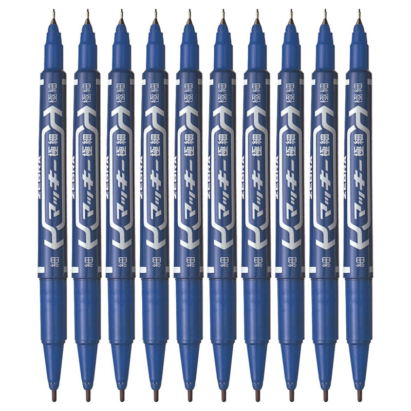 斑马（ZEBRA） MO-120-MC-BK 小双头记号笔 单支装（蓝色）_http://www.szkoa.com/img/sp/104/55399842-a66c-45ca-acc9-9b9c974a516a.jpg