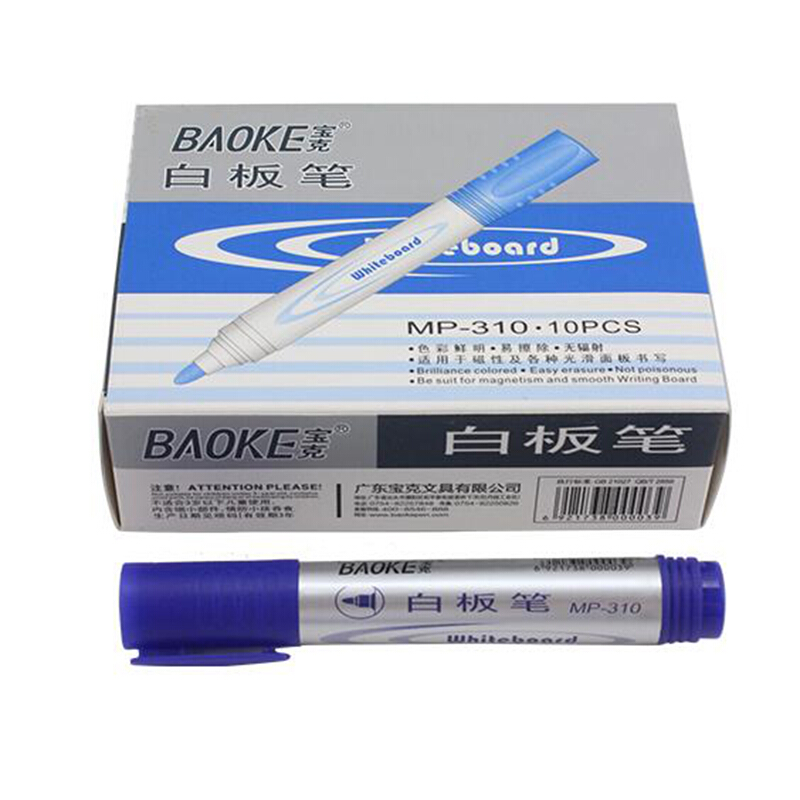 宝克（BAOKE） MP-310 大容量白板笔 10支/盒（蓝色）_http://www.szkoa.com/img/sp/105/687c8818-d29e-40ff-bcb9-748f20a8d8a9.jpg