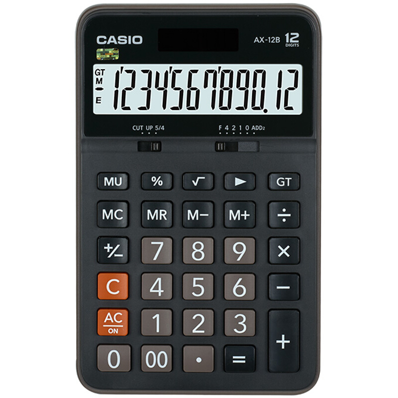 卡西欧（CASIO） AX-12B 日常商务 计算器
