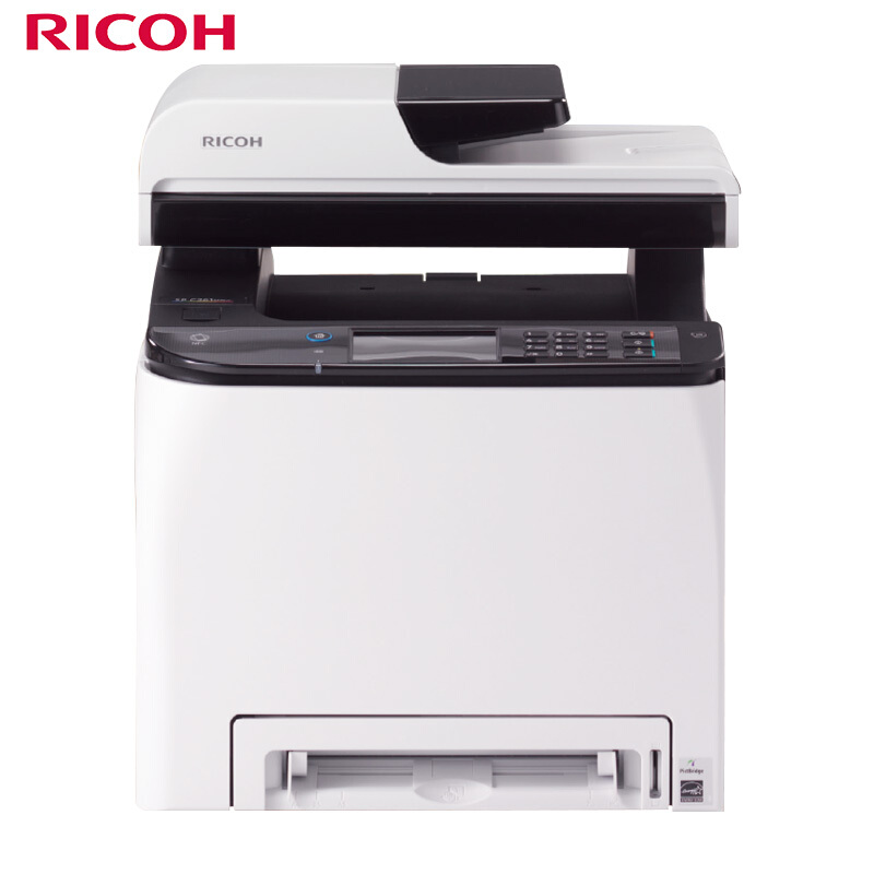 理光（Ricoh） SP C261SFNw A4彩色激光多功能一体机（打印/复印/扫描/传真）