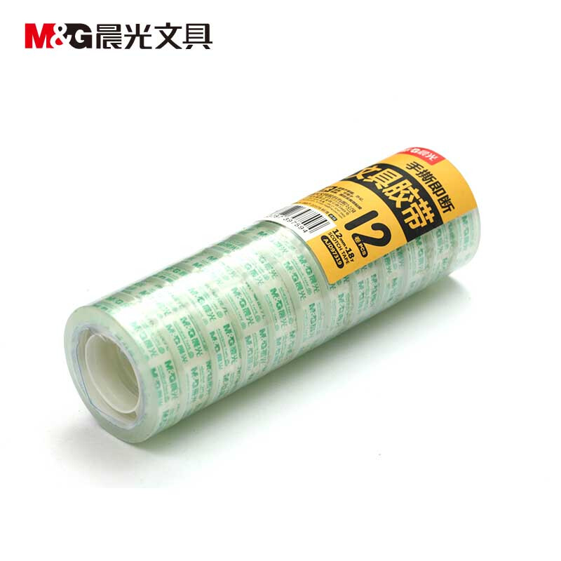 晨光（M&G） AJD97319 办公文具小胶带 12mm*18y 12卷装_http://www.szkoa.com/img/sp/204/5c03ff70-2e0e-42b9-a0e0-54c3ee7449de.jpg