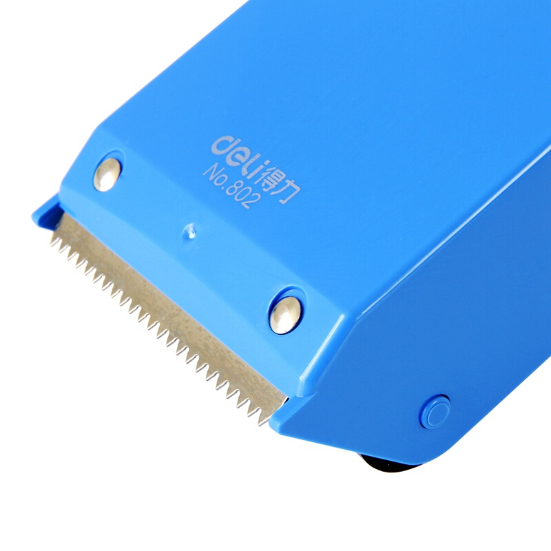 得力（deli） 802 金属封箱器/打包器/胶带切割器 适用胶带宽度60mm（蓝色） _http://www.szkoa.com/img/sp/205/0feed46d-b5d6-456b-b076-be3da51bd0ab.jpg