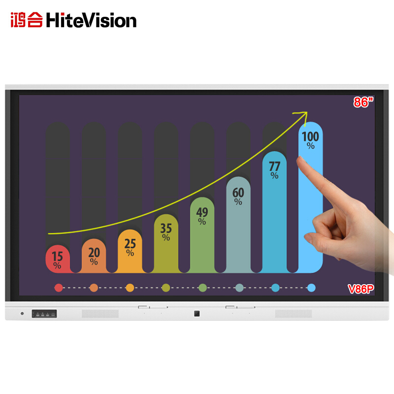 鸿合（HiteVision） ICB-V86P 会议平板 (86英寸，4k屏体) 