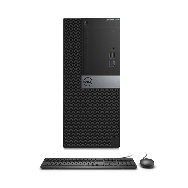 戴尔（DELL） 7050MT I7-7700四核 企业商用办公台式电脑（4G/1T/2G）