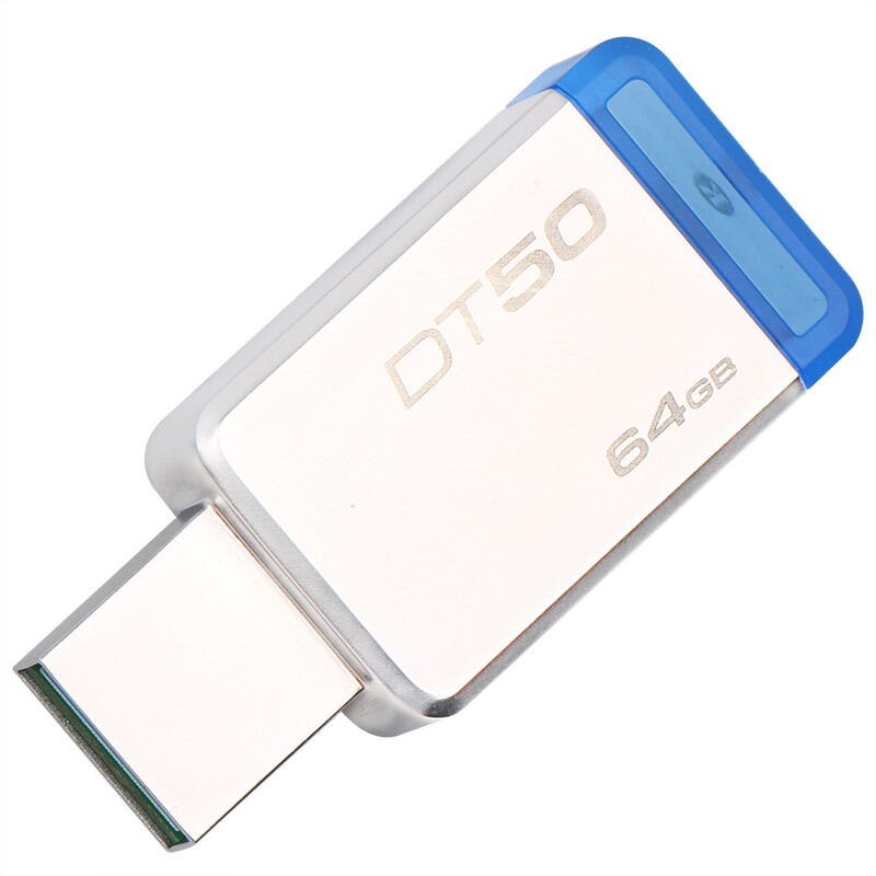 金士顿（Kingston） DT50/64GB USB3.1 金属U盘 DT50 