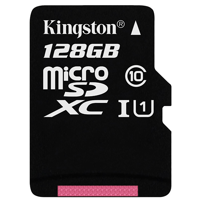 金士顿（Kingston） 内存卡 高速行车记录仪 TF(Micro SD) Class10 UHS-I 手机存储卡（128GB）