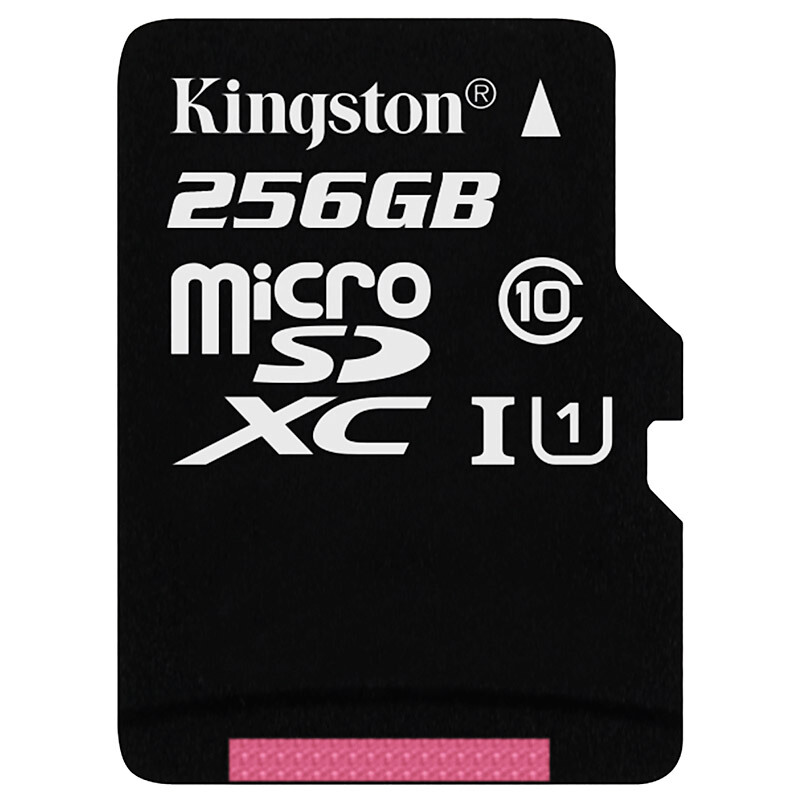 金士顿（Kingston） 内存卡 高速行车记录仪 TF(Micro SD) Class10 UHS-I 手机存储卡（256GB）