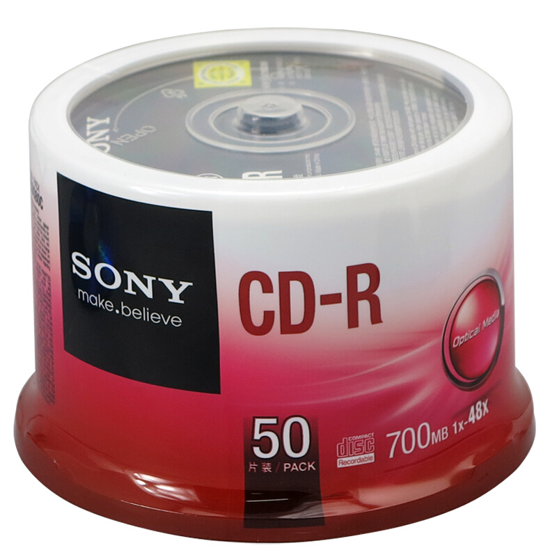 索尼（SONY） CD-R 光盘/刻录盘 48速700MB 桶装50片_http://www.szkoa.com/img/sp/277/1318cf7a-abe7-42dc-b35c-7aeab464f582.jpg