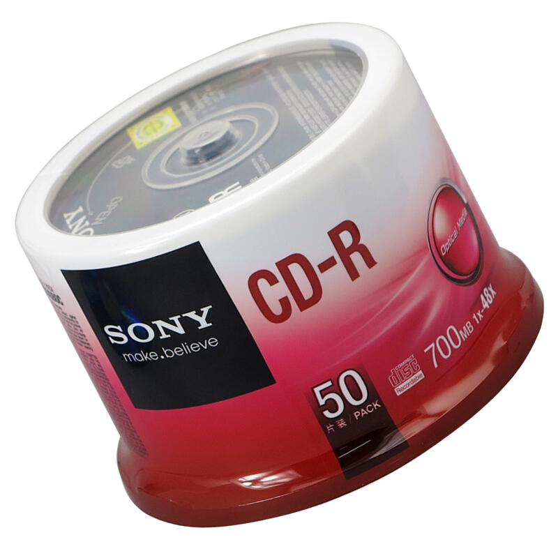索尼（SONY） CD-R 光盘/刻录盘 48速700MB 桶装50片_http://www.szkoa.com/img/sp/277/ad0f1b31-77eb-4658-8bf7-d84e5f1d5f5c.jpg