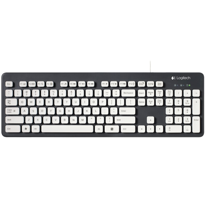 罗技（Logitech） K310 有线水洗键盘（白色） _http://www.szkoa.com/img/sp/283/454f4034-ca82-431b-8a3a-91474b1c8bc2.jpg