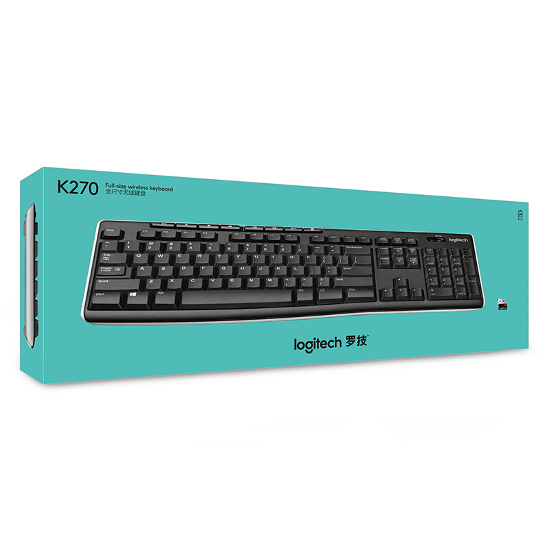 罗技（Logitech） K270 无线键盘（黑色）_http://www.szkoa.com/img/sp/283/8275e2a2-915f-4c59-ade2-832ab94ae489.jpg