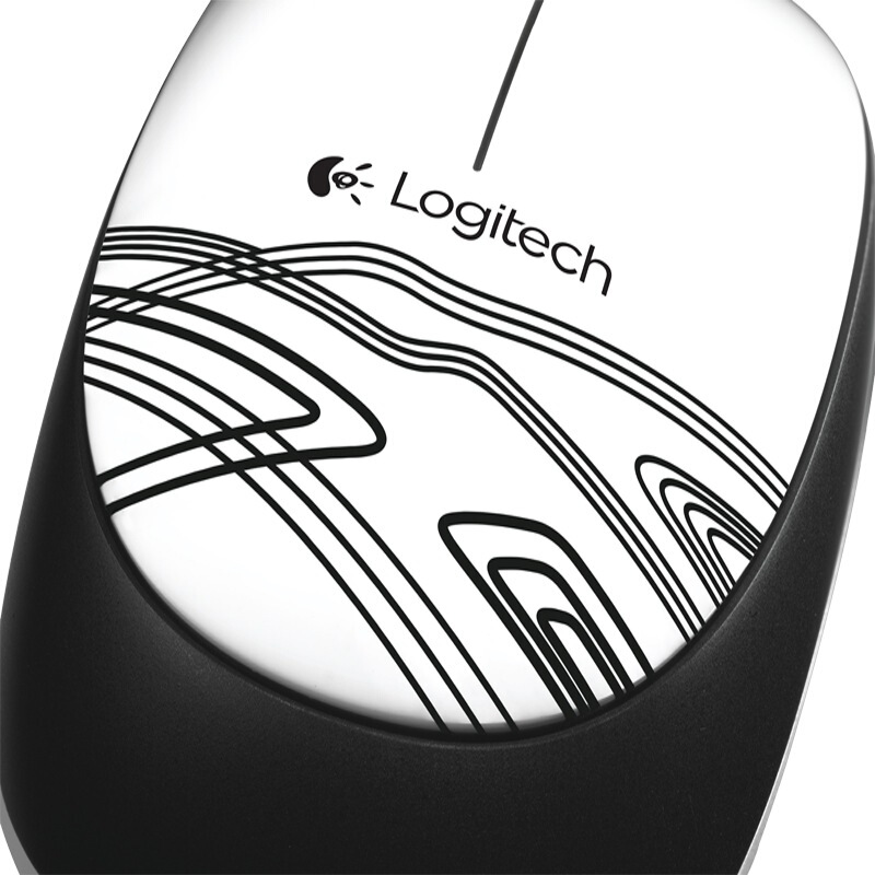 罗技（Logitech） M105 时尚多彩鼠标 左右手通用 (清新白) _http://www.szkoa.com/img/sp/284/c0f9d5b6-9908-4bf9-9ac2-b4301e91d8e9.jpg