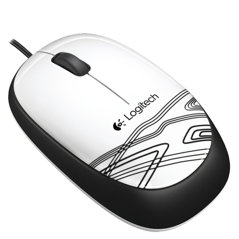 罗技（Logitech） M105 时尚多彩鼠标 左右手通用 (清新白) _http://www.szkoa.com/img/sp/284/c234c09f-2018-4073-95b9-eb1af8eb11b8.jpg