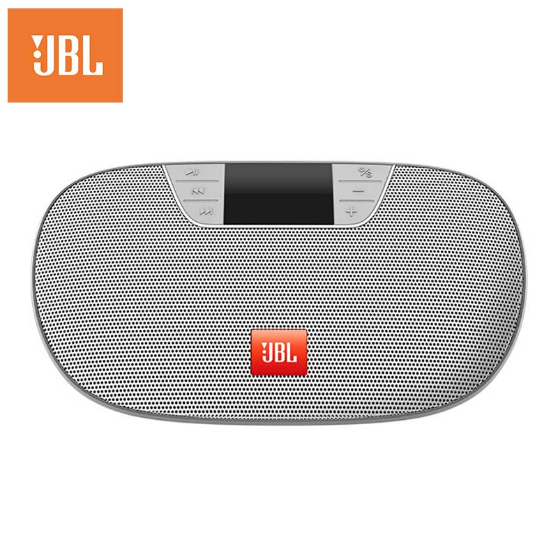 JBL TUNE2 SIL 无线蓝牙音箱 便携式音响 FM收音机 可连U盘TF卡 (银色) 