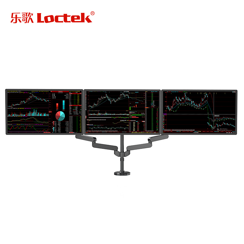 乐歌（Loctek） Q5T 三屏多屏显示器支架电脑支架 旋转升降伸缩支架_http://www.szkoa.com/img/sp/296/dc2158ff-0314-46bc-b8f7-8ab3d97bc2ca.jpg