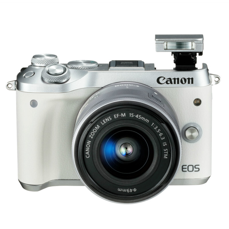 佳能（Canon） EOS M6 可换镜微单照相机（15-45镜头白色套机）_http://www.szkoa.com/img/sp/307/203094a4-a810-498a-a93f-f9b6cddadc37.jpg