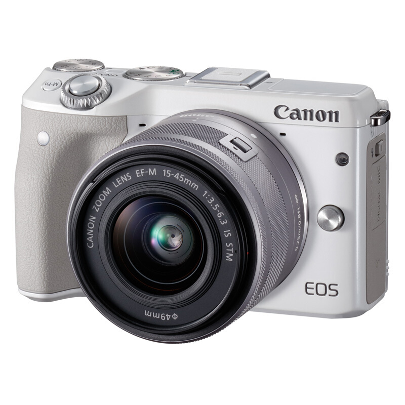 佳能（Canon） EOS M3 （15-45镜头白色套机）（2420万像素 触控翻转LCD 内置WIFI）_http://www.szkoa.com/img/sp/307/67457c50-0e34-485c-a5fe-9538602217a5.jpg