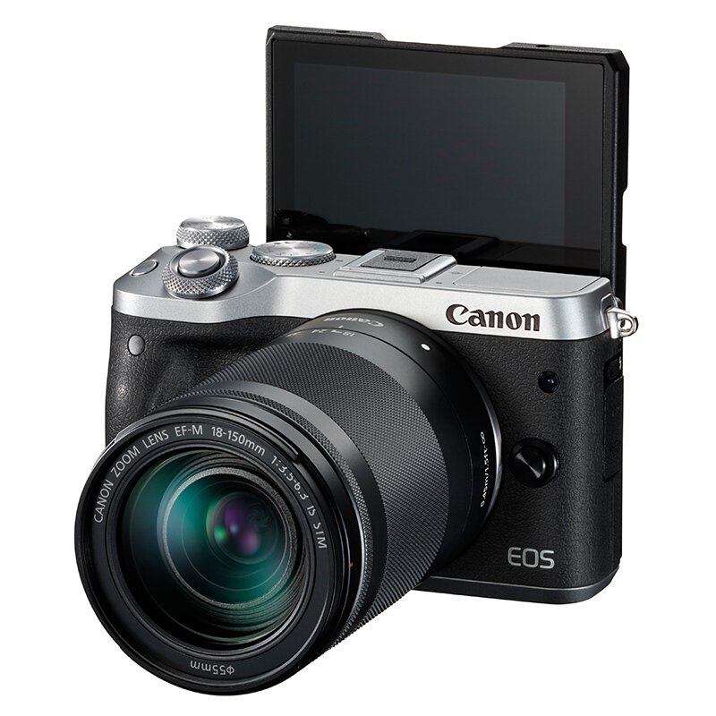 佳能（Canon） EOS M6 可换镜微单照相机（18 -150镜头银色套机）_http://www.szkoa.com/img/sp/307/6957addc-f689-459a-823c-33a9d8e73110.jpg