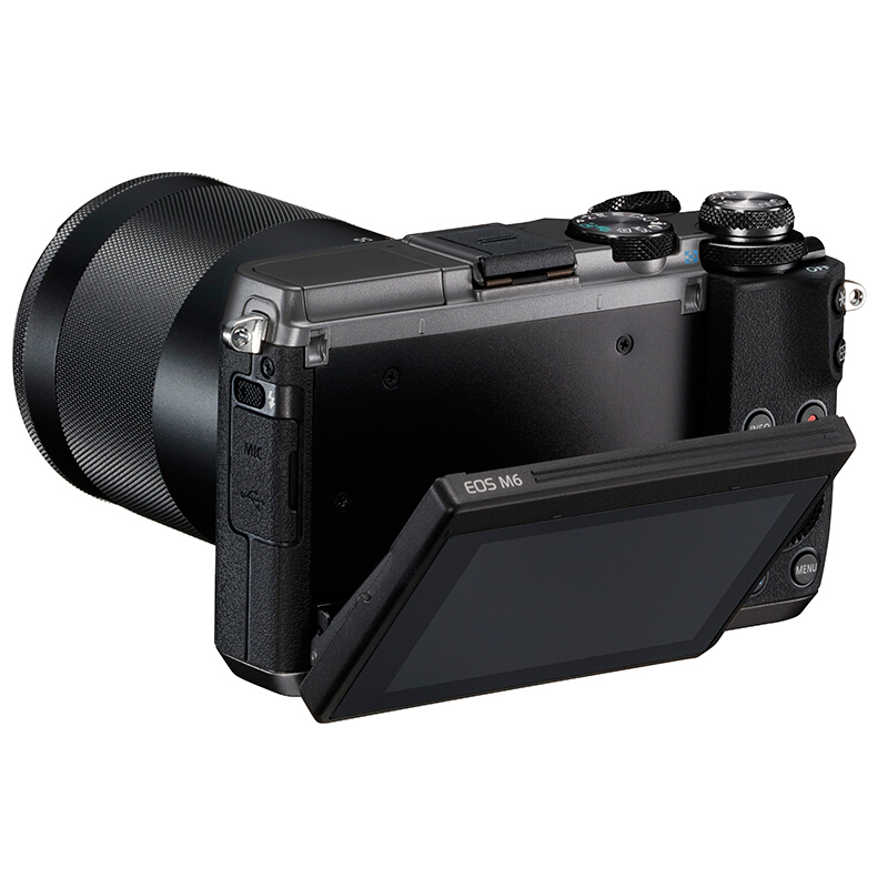 佳能（Canon） EOS M6 可换镜微单照相机（18-150镜头黑色套机）_http://www.szkoa.com/img/sp/307/758183fc-479a-4ab5-a02d-3a7e64e13d7b.jpg