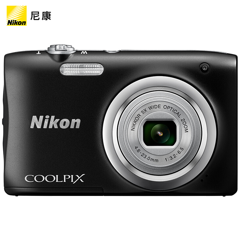 尼康（Nikon） Coolpix A100 数码相机（黑色）