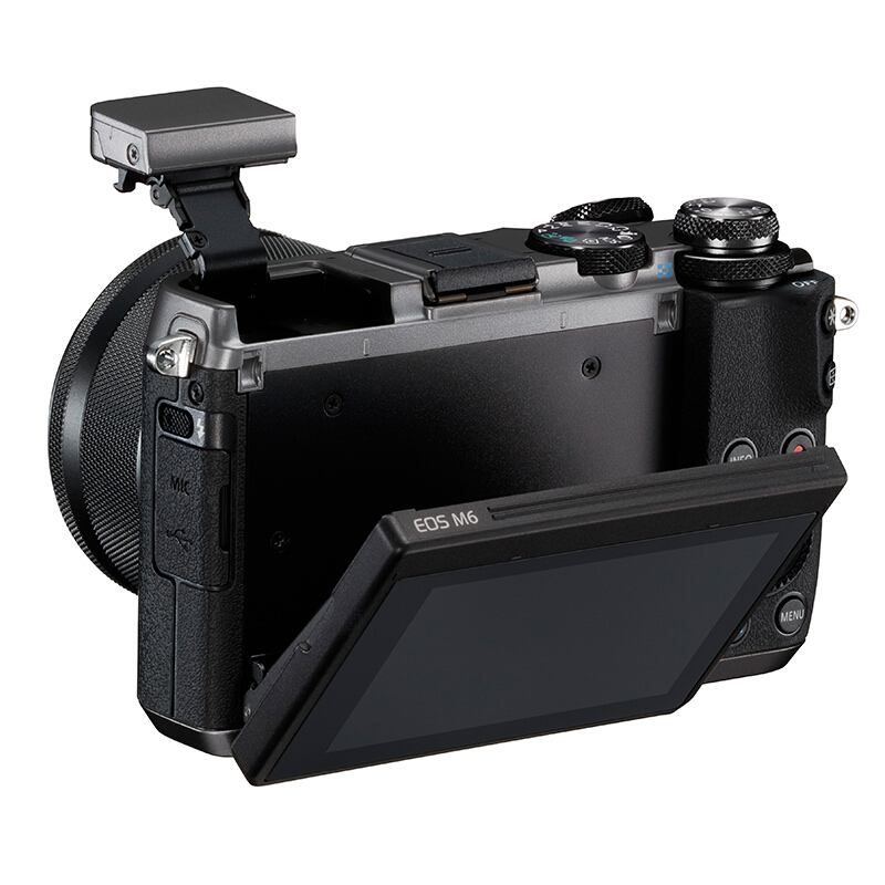 佳能（Canon） EOS M6 可换镜微单照相机（15-45镜头黑色套机）_http://www.szkoa.com/img/sp/307/8f513dec-2ac9-4713-9104-4c952d6bab4a.jpg